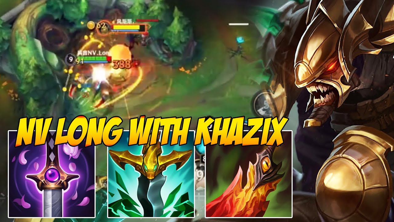NV LONG KHAZIX GAMEPLAY IN CHINA SERVER | #1 JUNGLE CHAMPION
