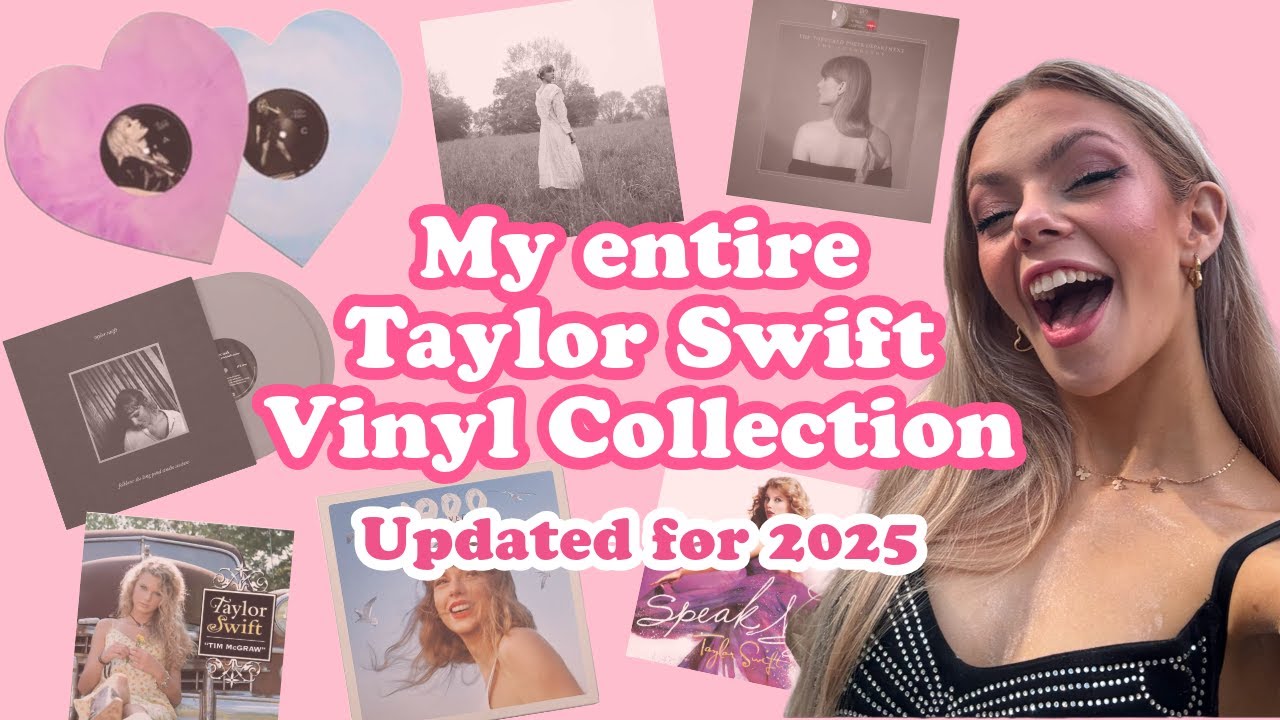 MY ENTIRE Taylor Swift vinyl collection UPDATED FOR 2025