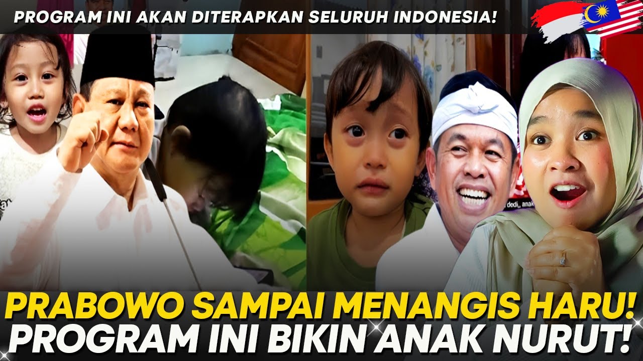 Prabowo Menangis Haru Program KDM Bikin Anak Nurut Akan Diterapkan Secara Nasional!