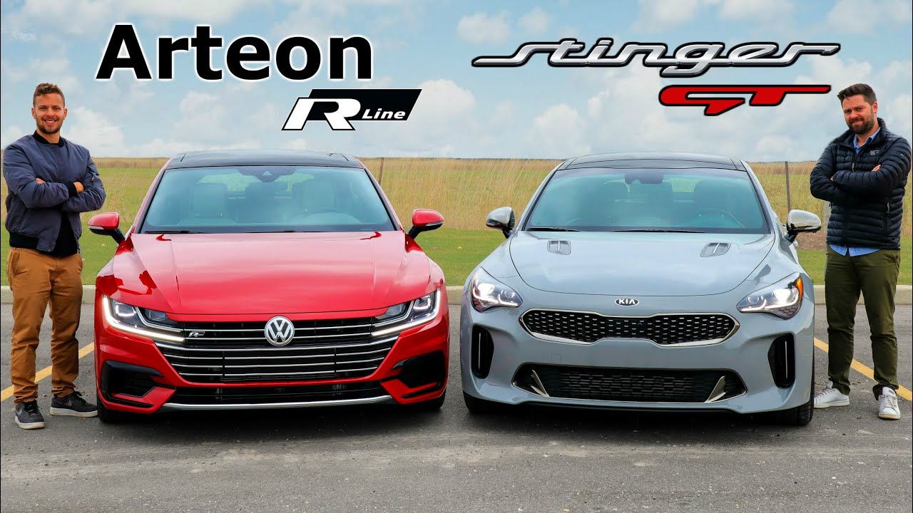 2020 Kia Stinger GT vs Volkswagen Arteon R-Line // $50,000 Face Off