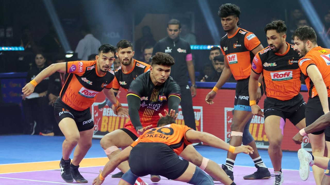 PKL Highlights: U Mumba vs Bengaluru Bulls | Pro Kabaddi League Season 12 | Hindi