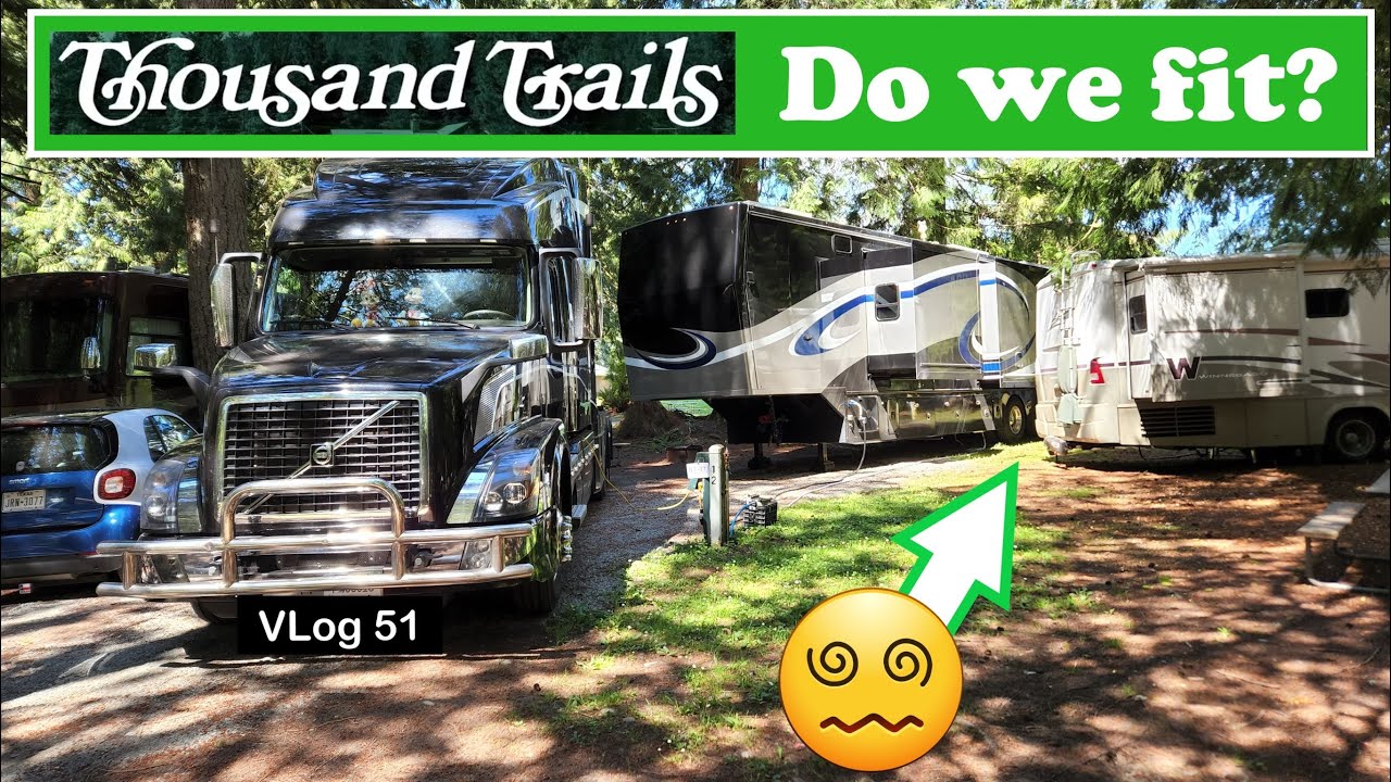 EXTREME BIG RIG in Thousand Trails? / IS There Room for us? / RV Lifestyle / Custom RV / BIG RIG