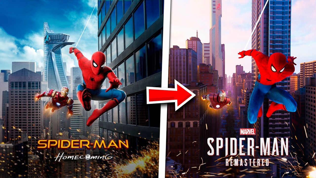 Eu Recriei Fotos do Homem Aranha 1 No Spider-Man PS5