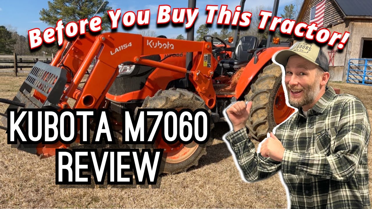 Прежде чем купить этот трактор! Обзор Kubota M7060! Серия Farm