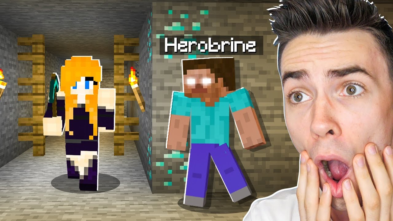 HEROBRINE TROLL na MOJEJ DZIEWCZYNIE w Minecraft!