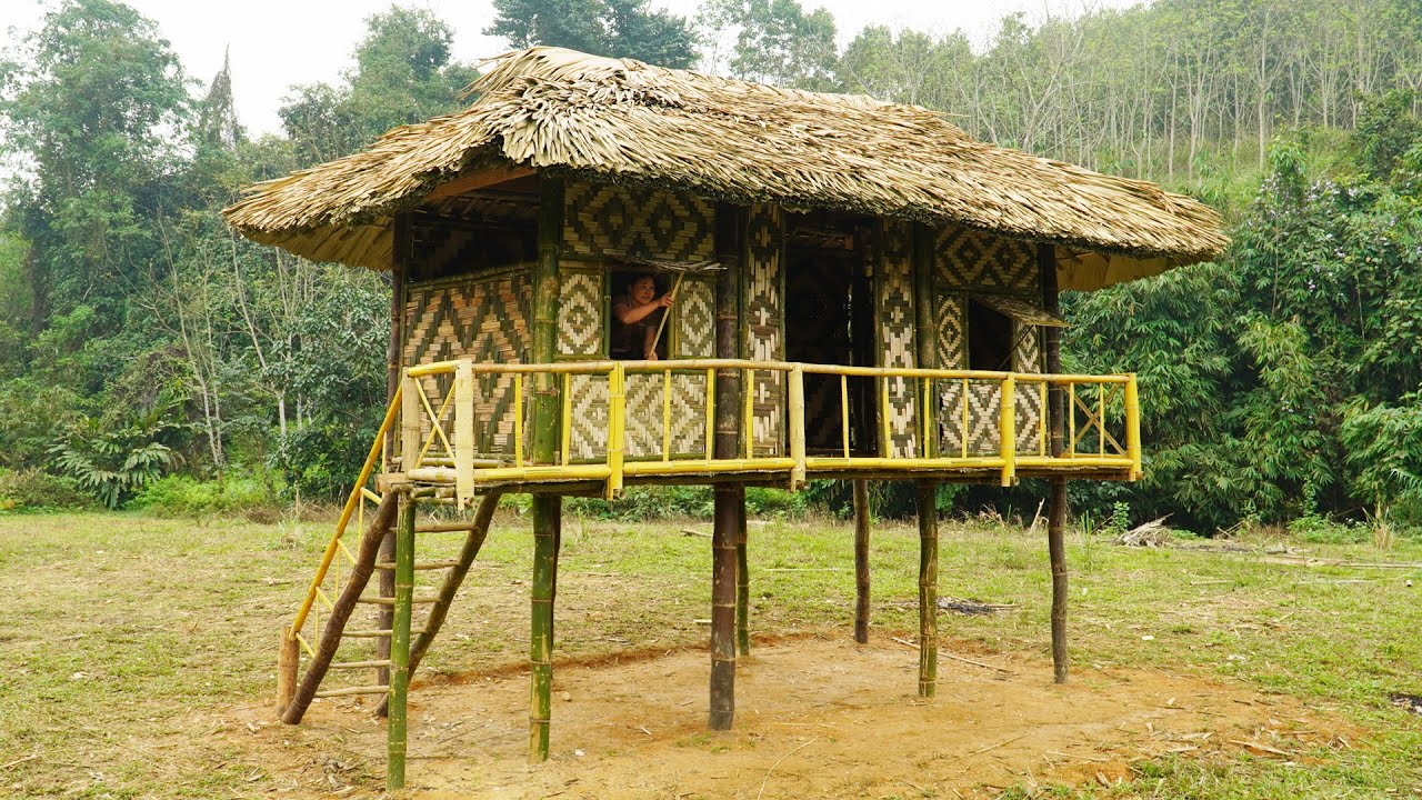 CEO Girl Quits City Life to Live in Forest: Top House Building Skills