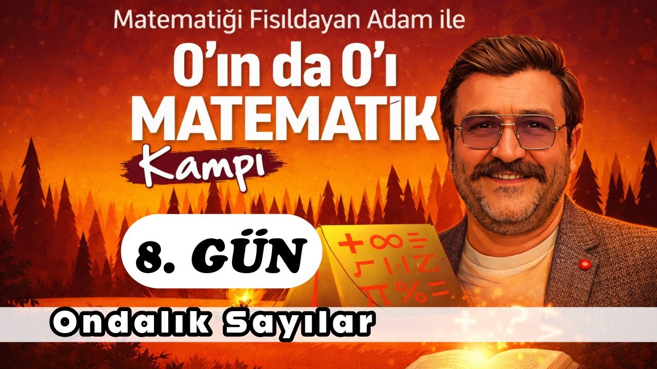 8. GÜN | Ondalık Sayılar | 0’ın da 0’ı Matematik Kampı | #sıfırdan #0dan |