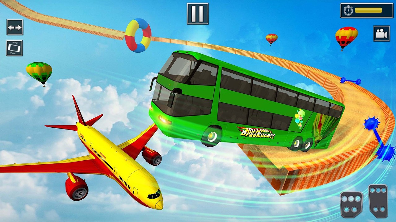 Bus Simulator Ramp Stunt | Bus Mega Ramp Jump - Android Gameplay