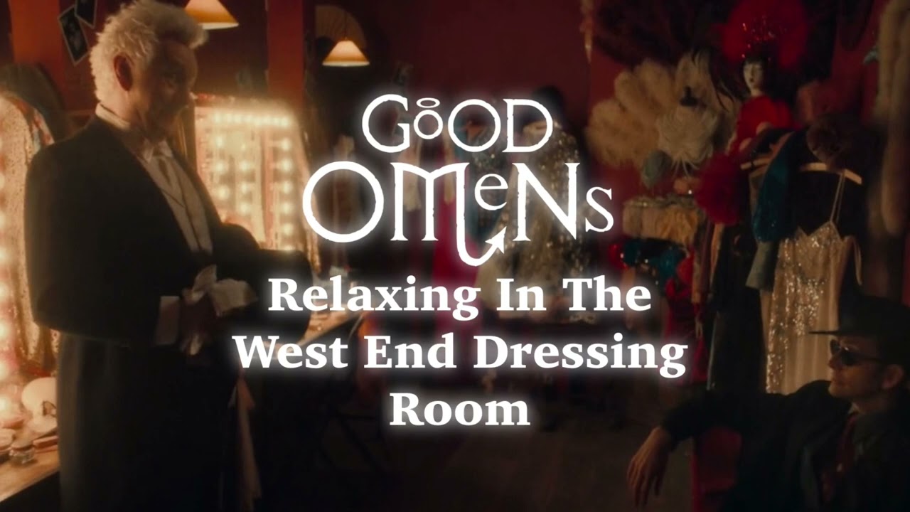 Relaxing In The West End Dressing Room (1940s) - Good Omens Ambience