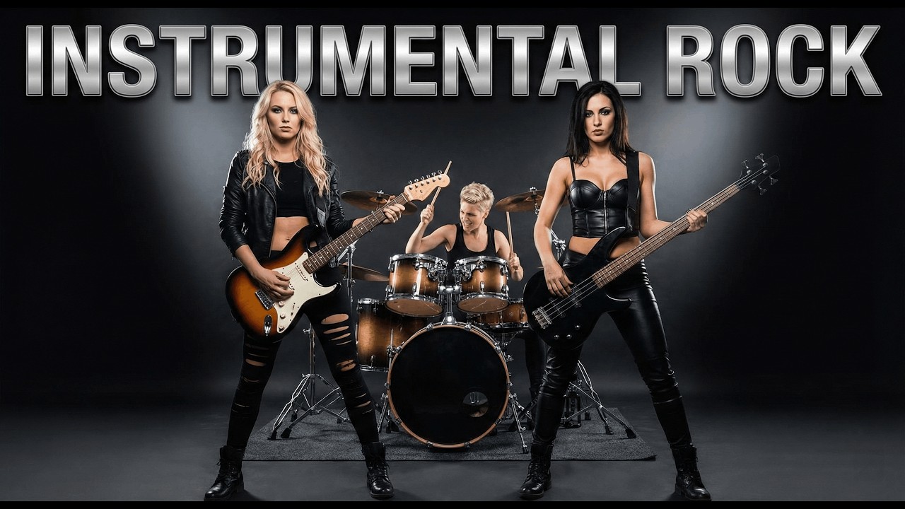 Hard Rock & Heavy Blues Instrumental Mix – Focus, Gaming & Workout Energy