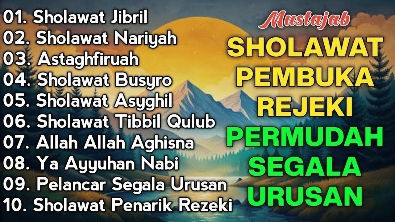 KUMPULAN SHOLAWAT MAGNET REJEKI | SHOLAWAT JIBRIL, SOLAWAT BUSYRO | SHOLAWAT VIRAL TERBARU 2026