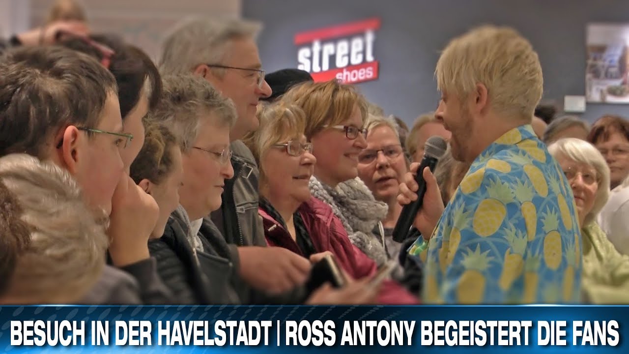 BESUCH IN DER HAVELSTADT | ROSS ANTONY BEGEISTERT DIE FANS