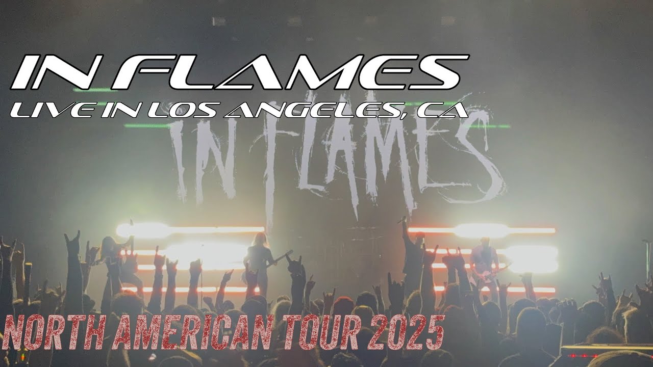 IN FLAMES - NORTH AMERICAN TOUR 2025 - THE WILTERN - LOS ANGELES, CA - 4/10/25