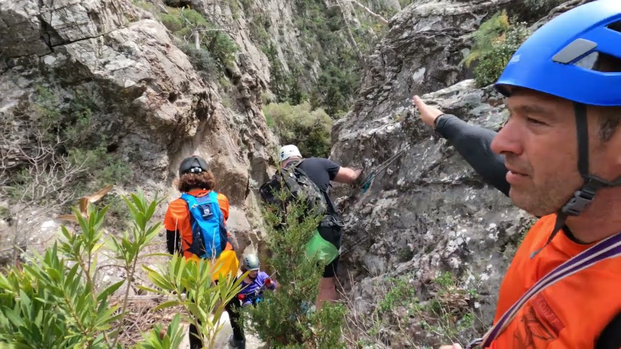 🧗🏼‍♀ Samos Canyoning  - Koumeika in 4K