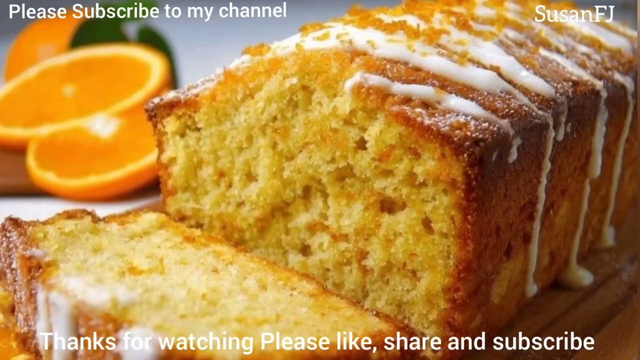 Orange cake/ Simple Orange cake/ How to make Orange cake/ @SusanFoodJourney