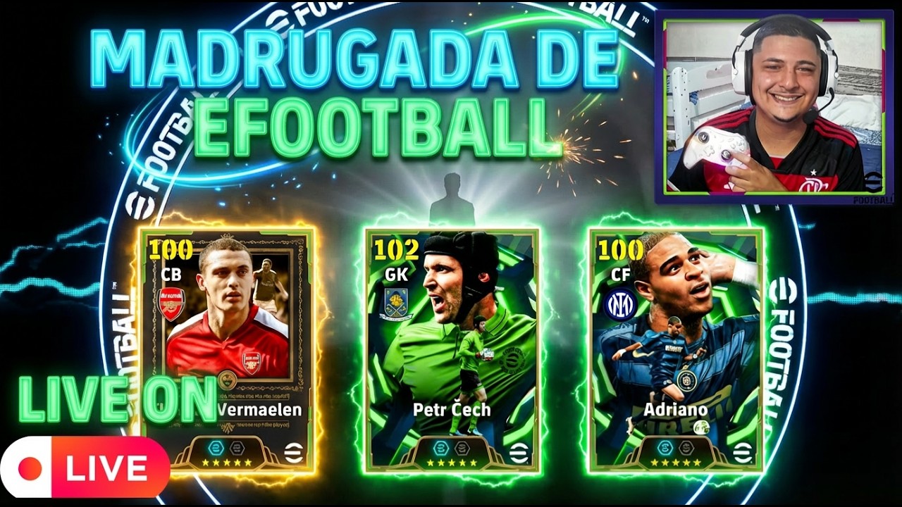 eFootball 2026 AO VIVO | Subindo no Rank na Madrugada 🏆
