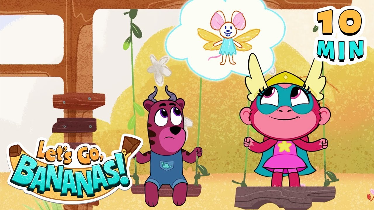 Paw Pixie | Cartoons for Kids | Let's Go Bananas | Scholastic After School