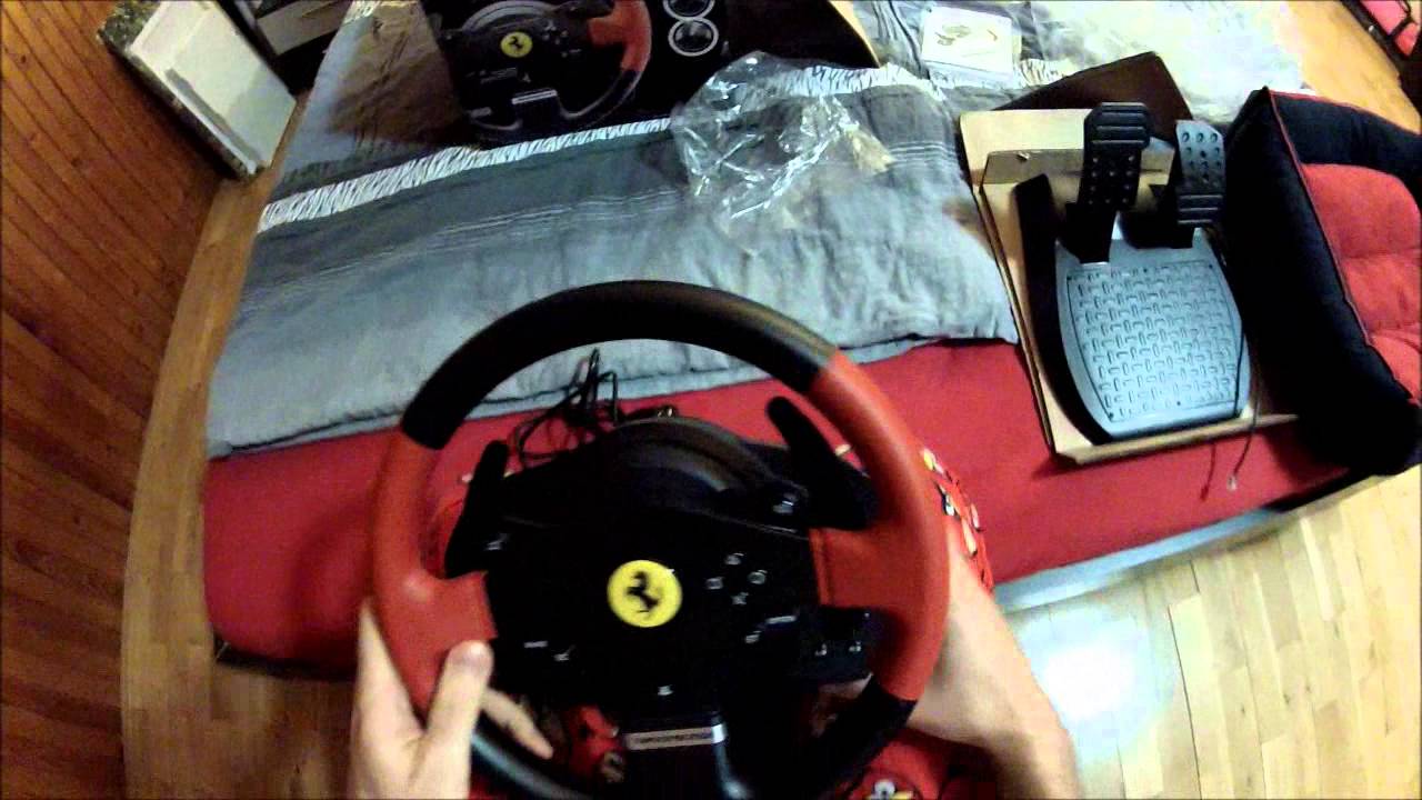 Thrustmaster T150 Ferrari Wheel - UNBOXING
