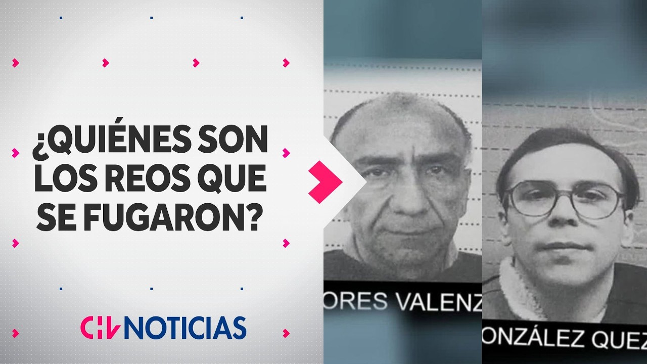 QUIÉNES SON y las condenas que cumplen los reos que se fugaron desde la ExPenitenciaría de Santiago