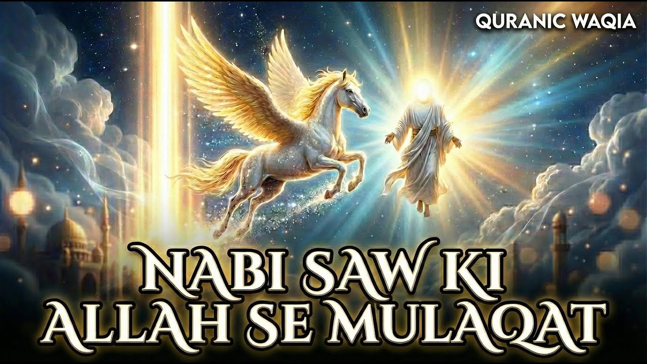 Shabe Meraj Ka Waqia | Aasman Ka Safar | 27 Rajab | Quranic Stories