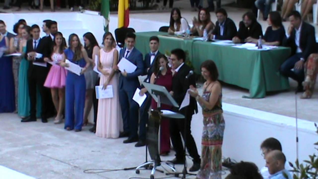 Discursos y entrega de diplomas. Graduación Universidad Laboral 2016