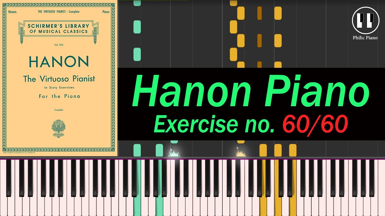 Hanon Piano Exercise no.60/60 | Philic Piano