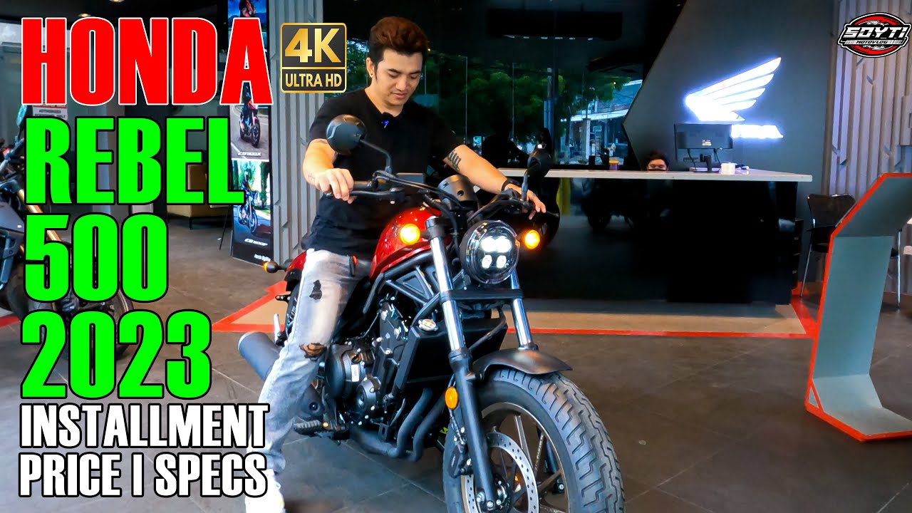 HONDA REBEL NEW COLOR 2023 | INSTALLMENT PRICE SPECS