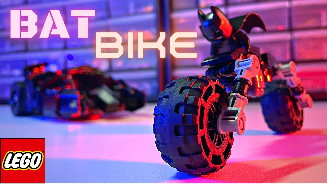 I modded the Batmobile to have a built-in motorcycle just like in the Dark Knight | LEGO Set 76239