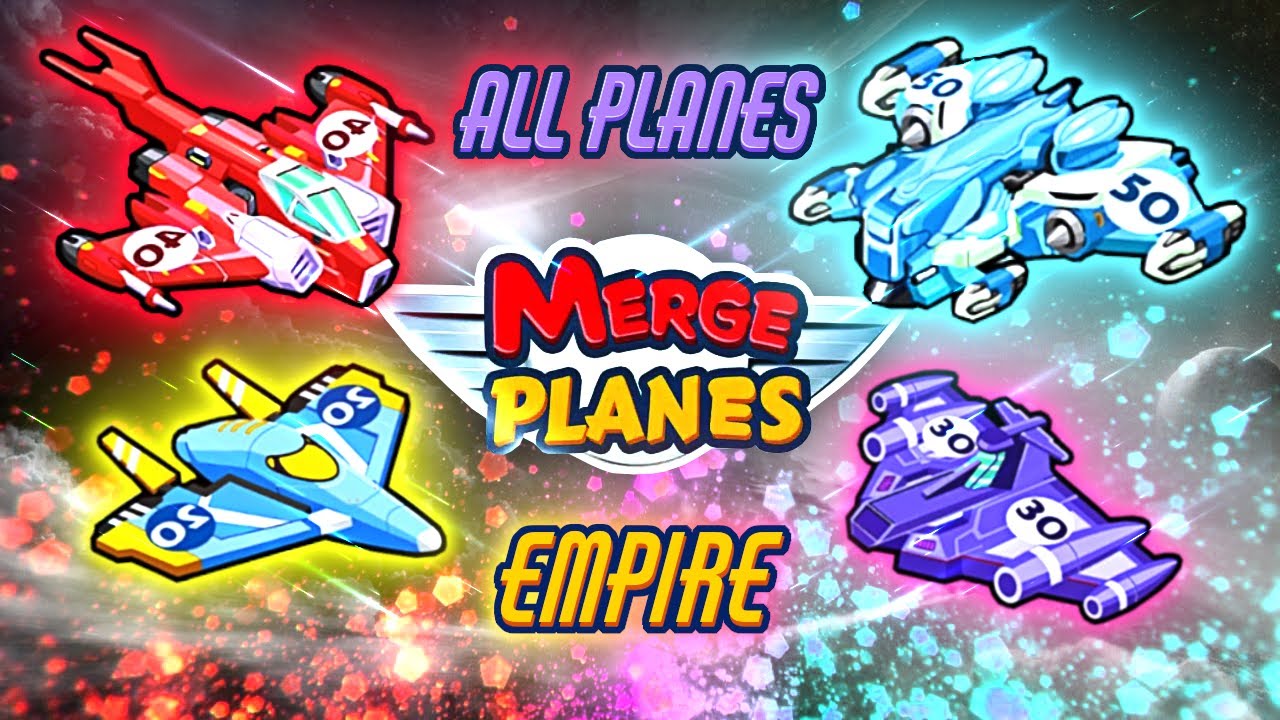 Merge Planes Empire ✈🏁 Все самолеты