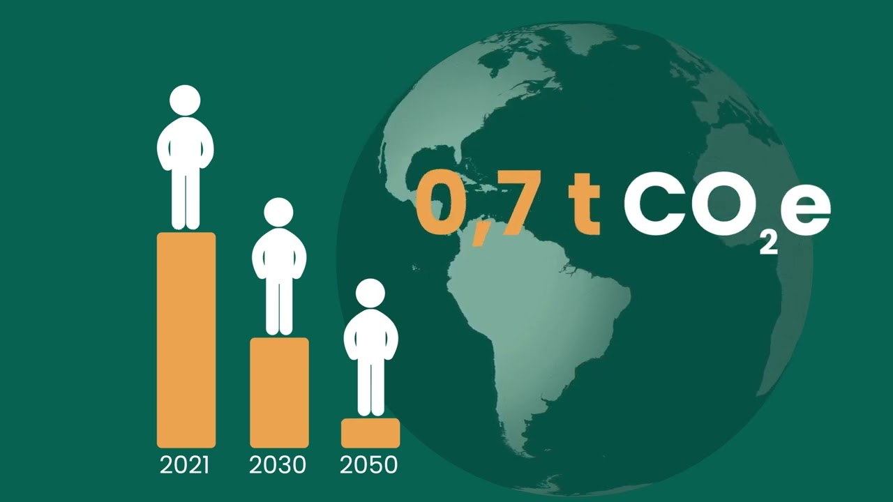 Air travel significantly increases an individual's carbon footprint