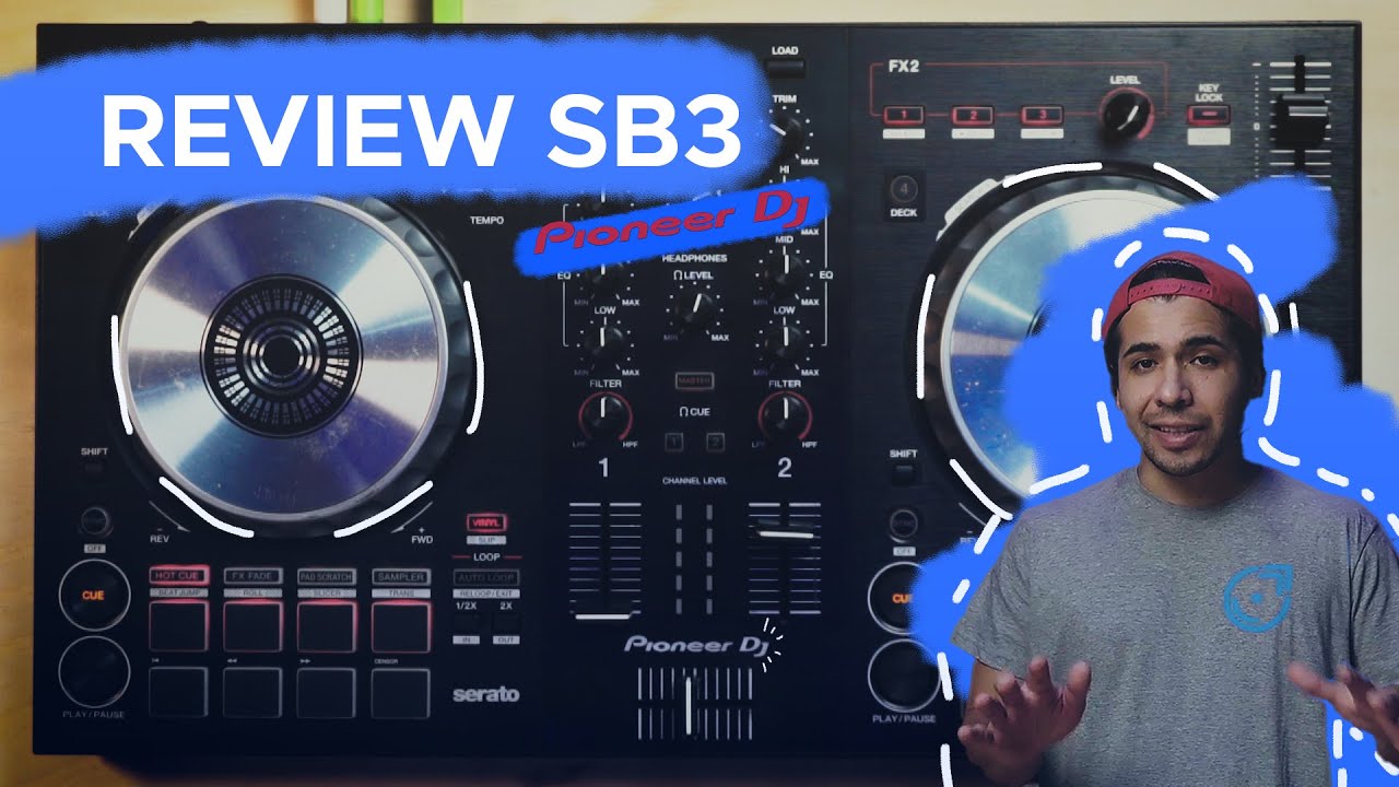 Revisión del controlador MIDI DDJ-SB3 de #PioneerDJ