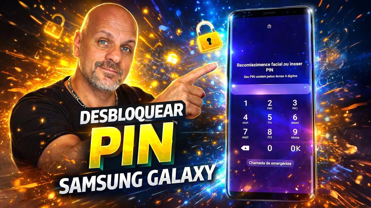 Desbloquear PIN S9/S9+/S10/S20 e outros modelos +