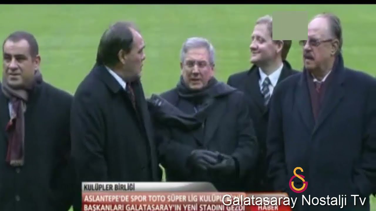 2010 2011 Aziz Yıldırım'a Galatasaray Stadını Gezdiren Adnan Polat