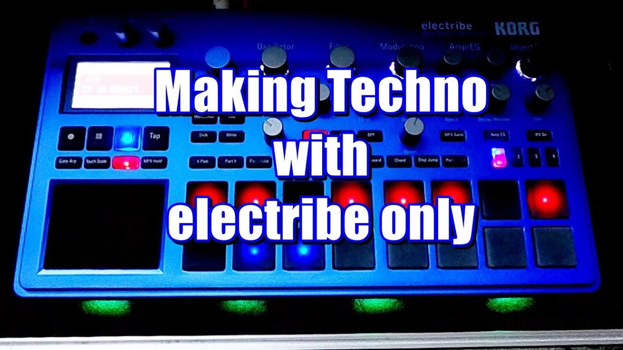Korg Electricbe2 Jam, создание техно