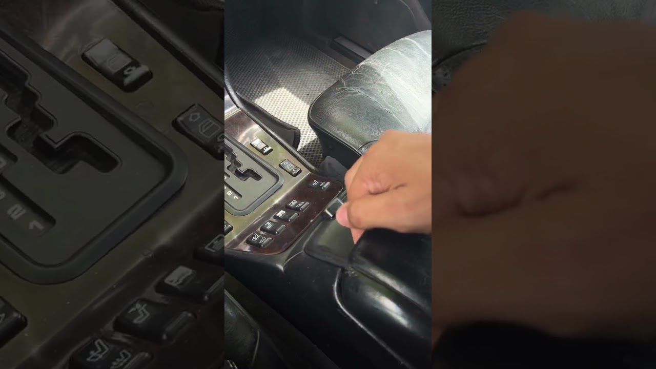 Подстаканник на Mercedes W140 в подлокотник