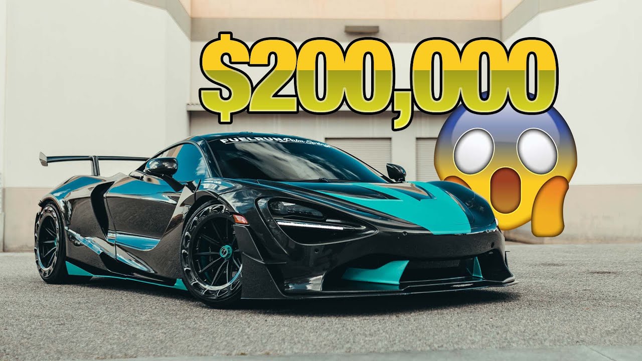 ALEXANDER PRUEBA EL MCLAREN CON UN KIT ESPECIAL DE CARBONO DE 200K😳