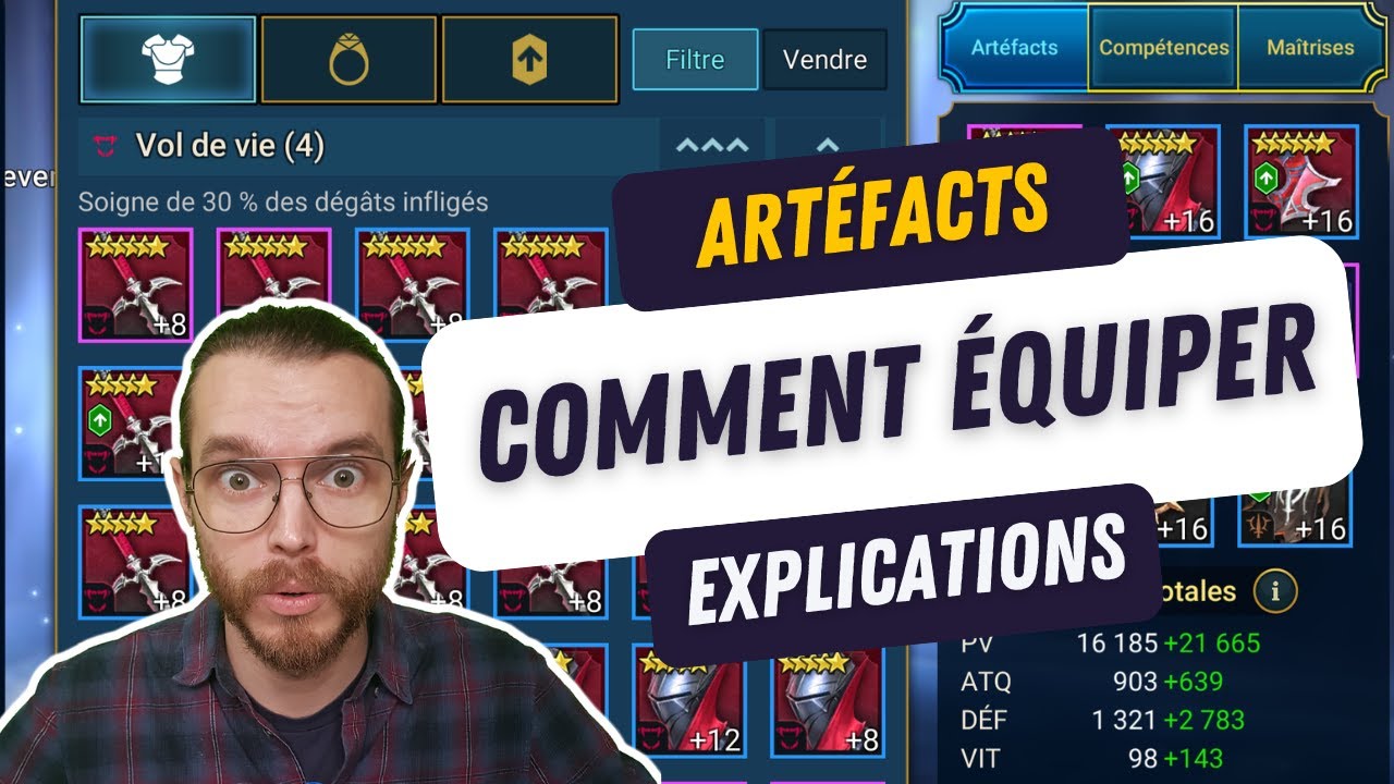 COMMENT ÉQUIPER SON CHAMPION SUR RAID SHADOW LEGENDS ?