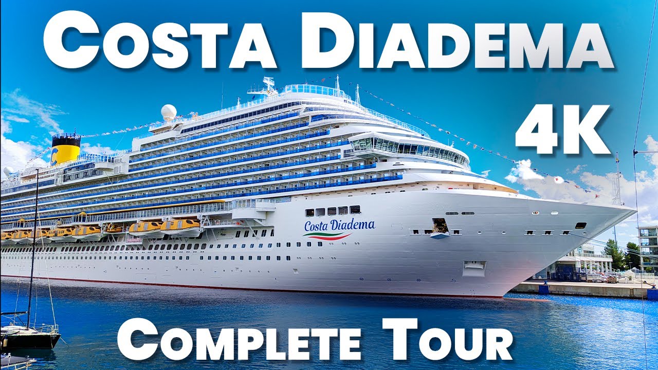 COSTA DIADEMA — полный круизный тур 2025 года — 4k — Costa Cruises