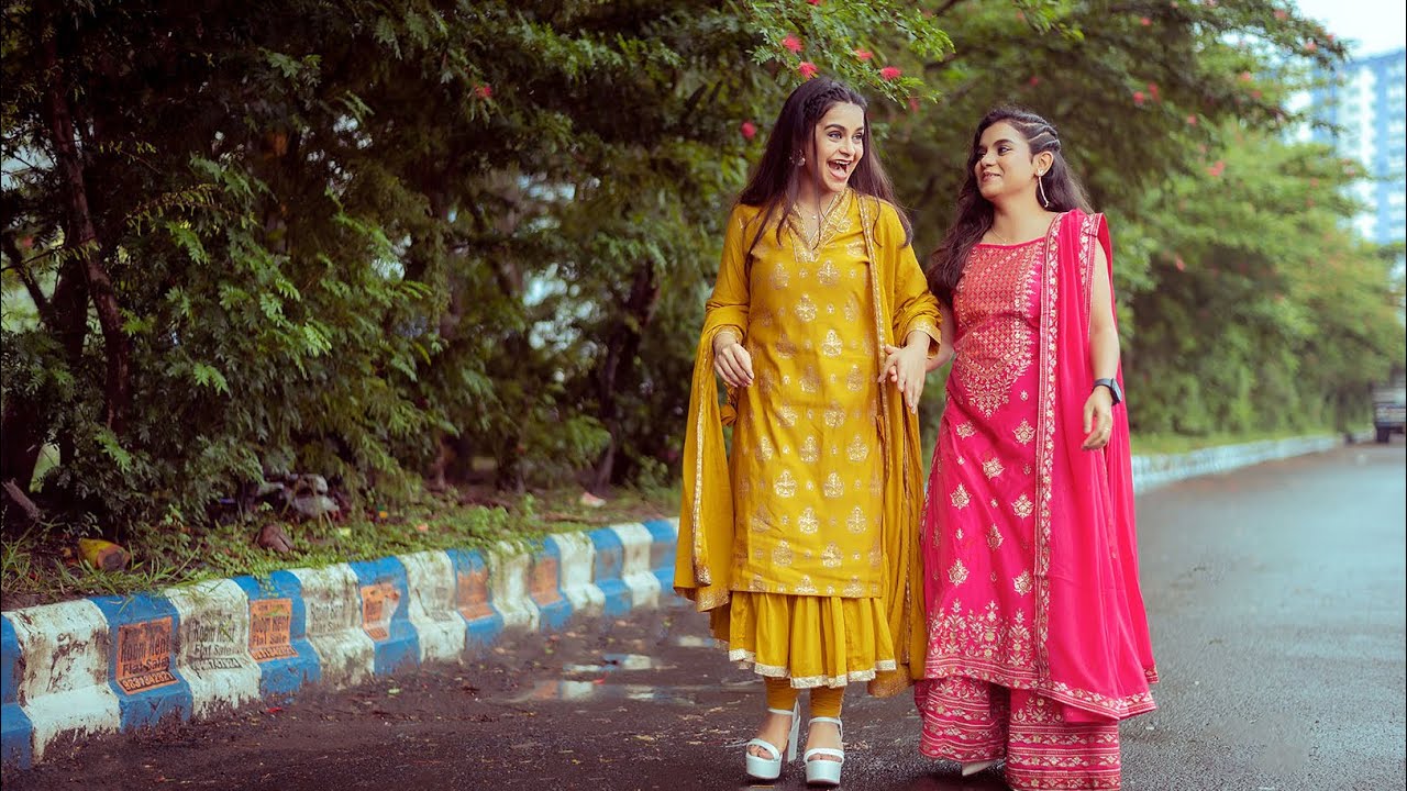 Day 1 of our busiest Kolkata Trip : Brand shoot, Recording, interviews! #PujoPreps w/ #NandySisters