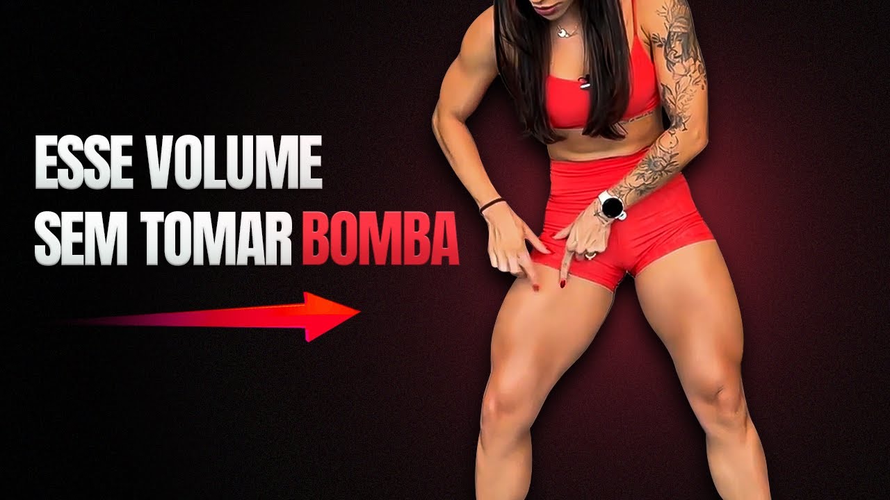 Treino Completo para BOMBAR as pernas sem tomar BOMBA