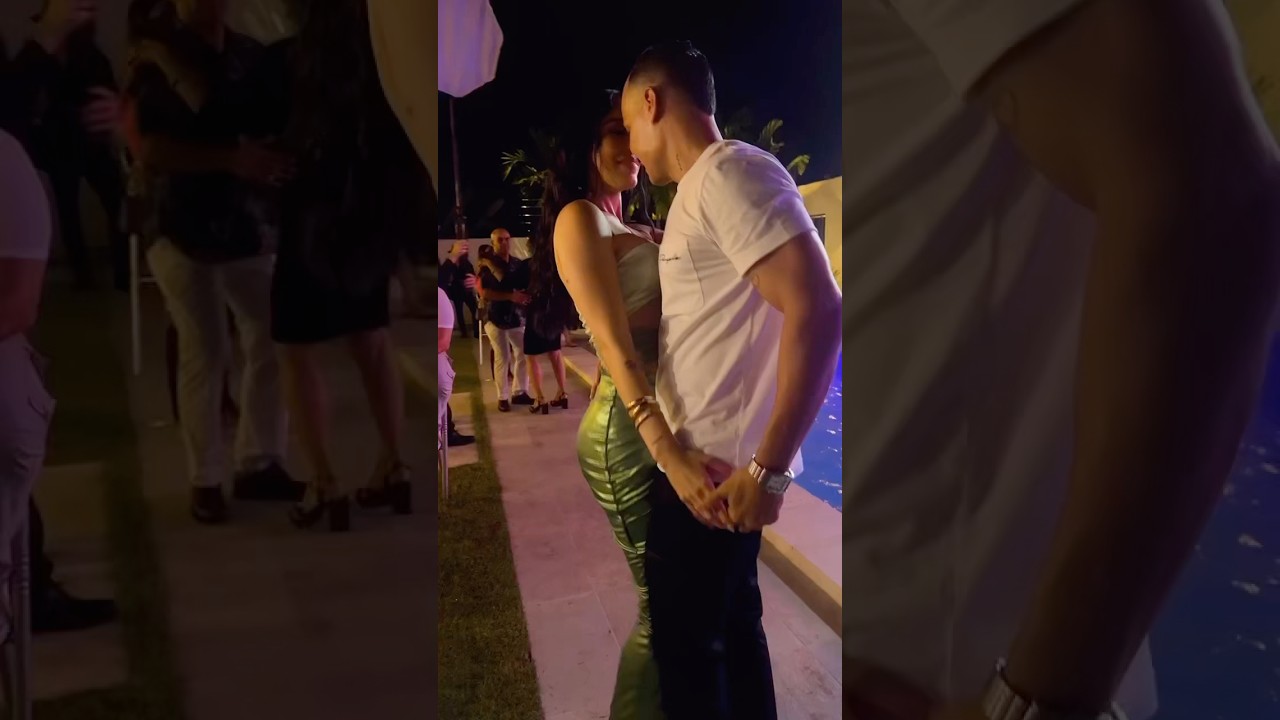 JESSICA PEREIRA Y SU ESPOSO BAILANDO MERENGUE #shorts