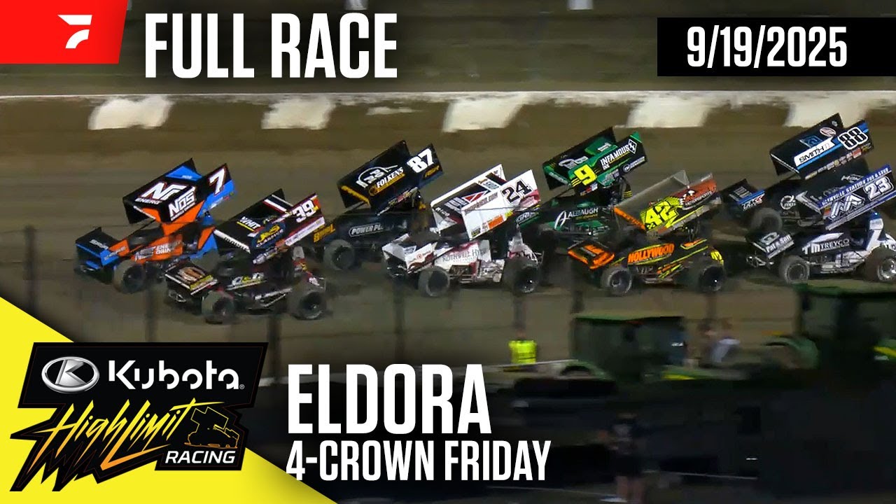 FULL RACE: Kubota High Limit Racing at Eldora Speedway 9/19/2025