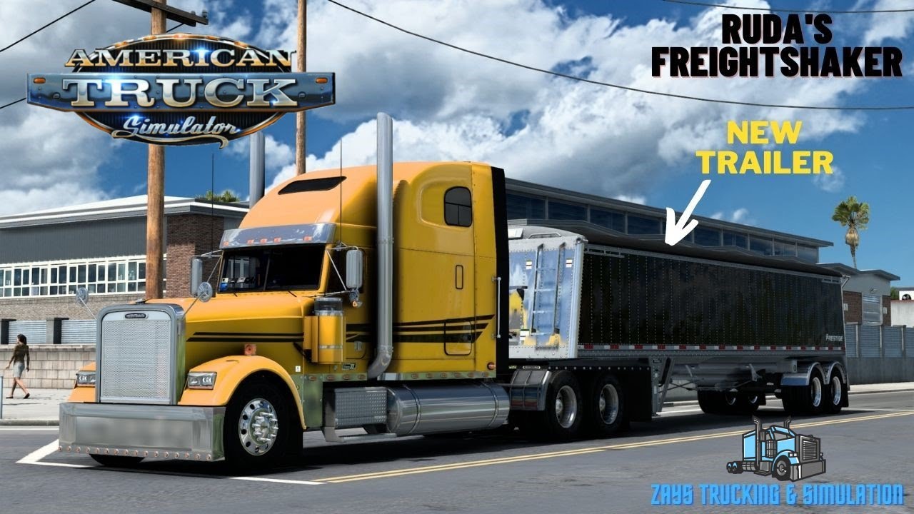 American Truck Simulator 1.44 | *NEW* PRESTIGE Trailer | Ruda's Freightshaker