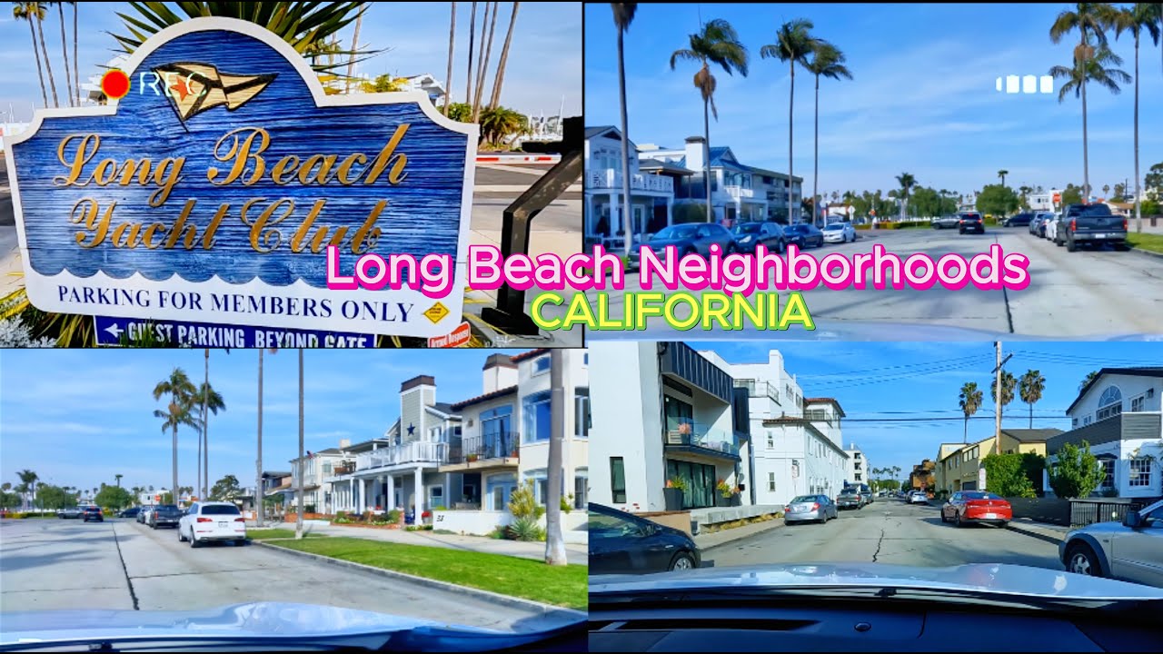 DRIVING AROUND LONG BEACH AREA CALIFORNIA 2024
