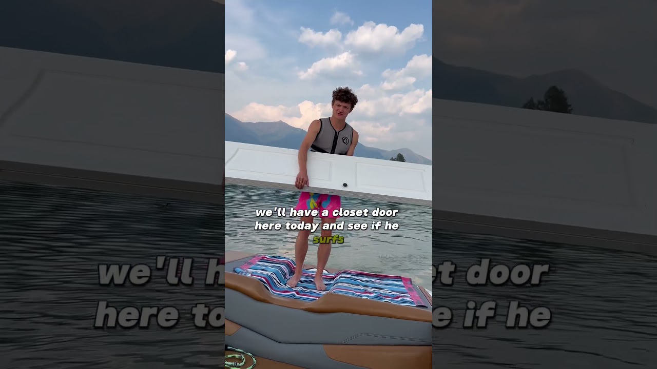 Will it Surf S3 E5🏄🏻&zwj;♂️🌊🔥 #wakesurfing #series #shorts