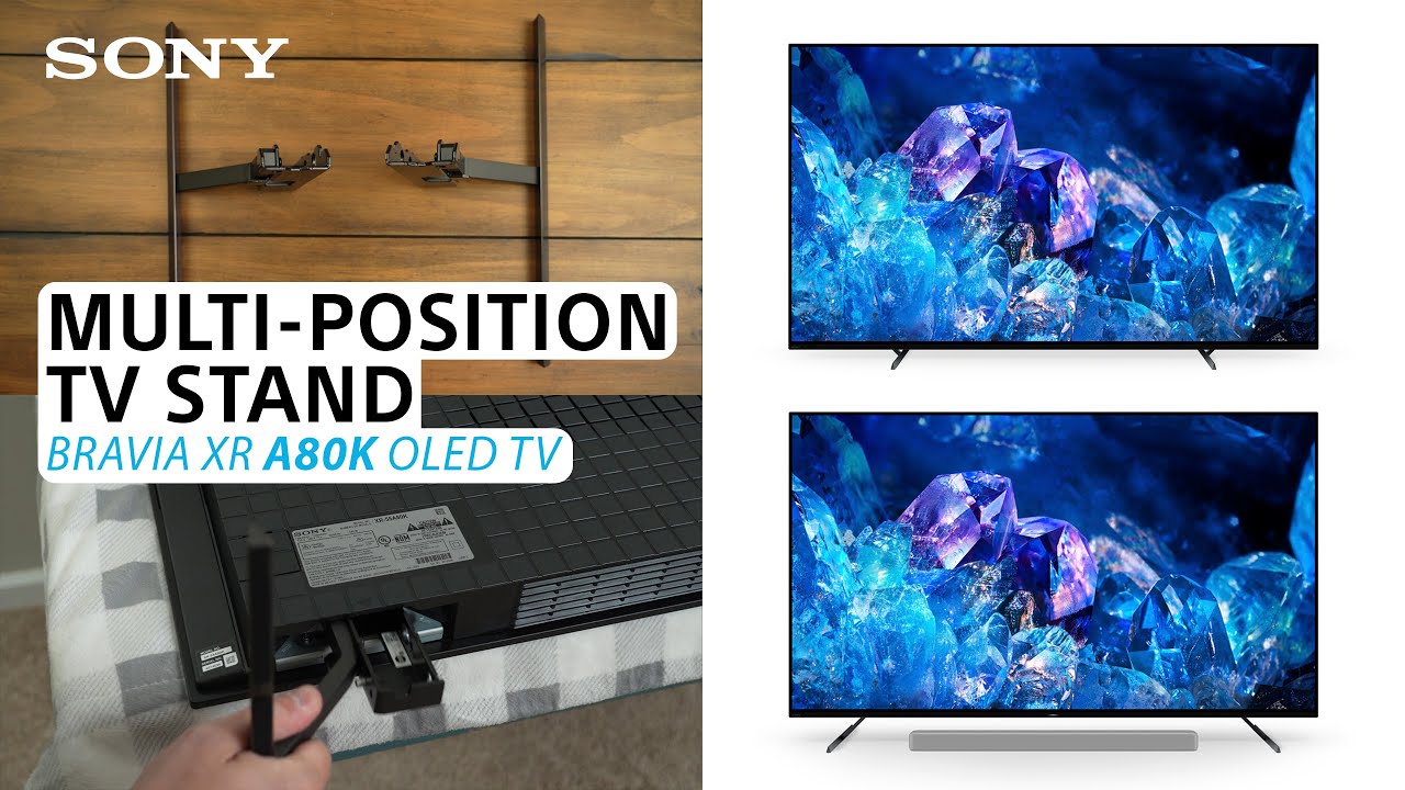 Sony | OLED-телевизор BRAVIA XR A80K &ndash; многопозиционная подставка под телевизор