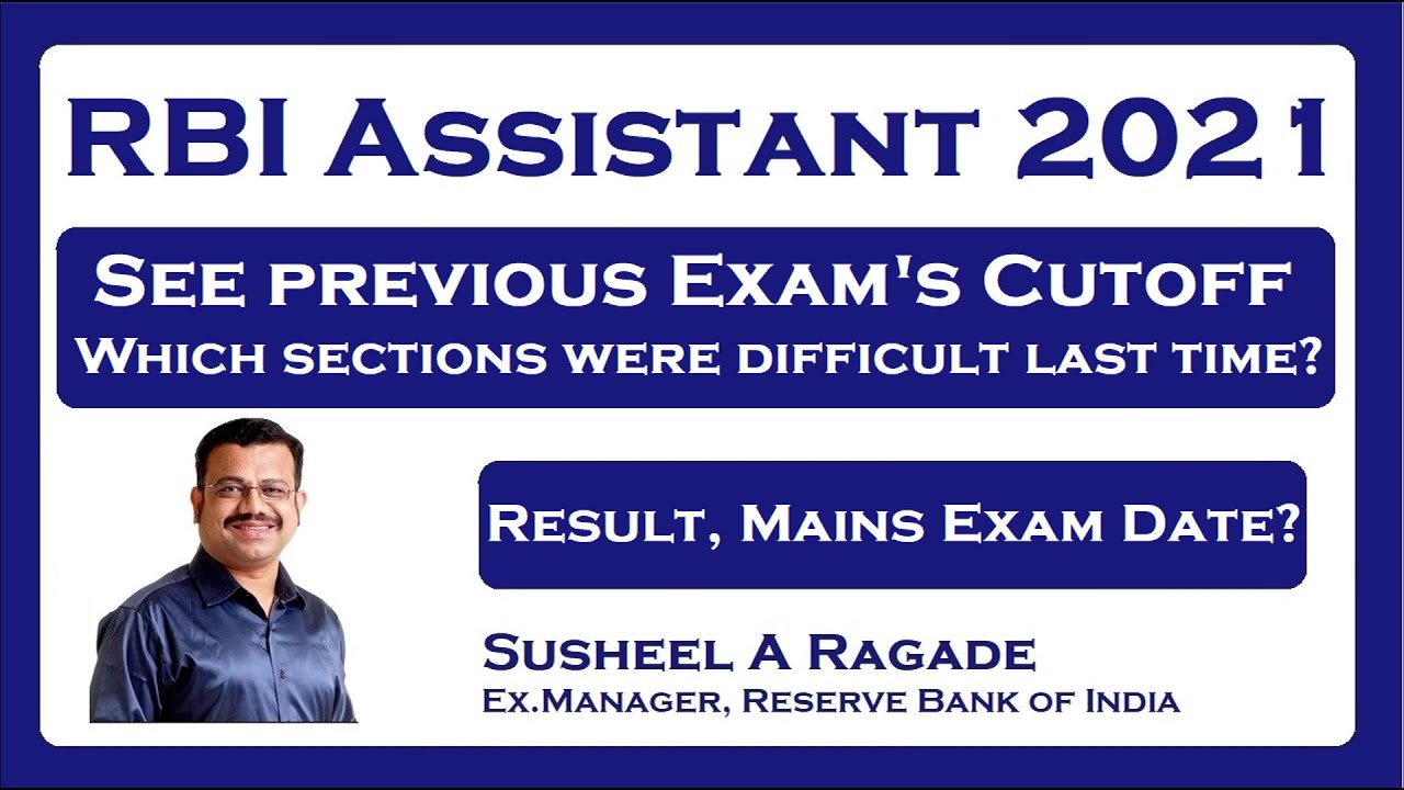 RBI Assistant 2021 Mains Exam Date and Strategy