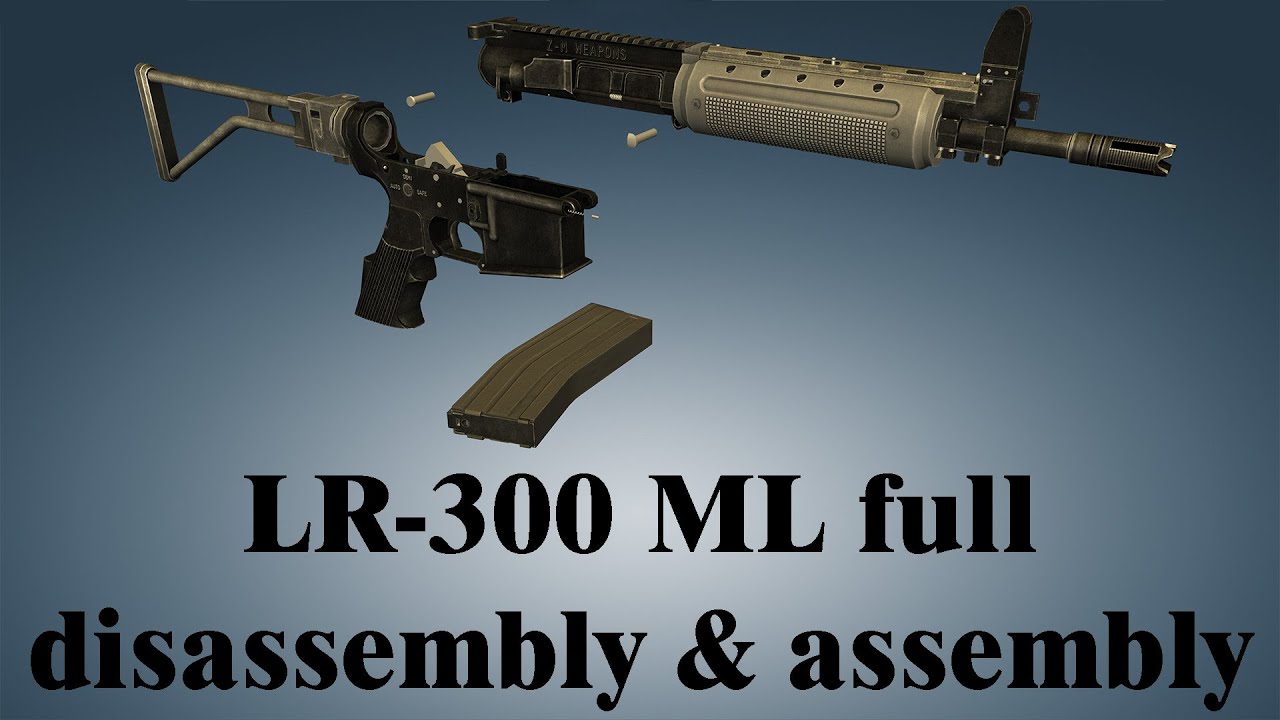 LR-300 ML: full disassembly & assembly | World of Guns