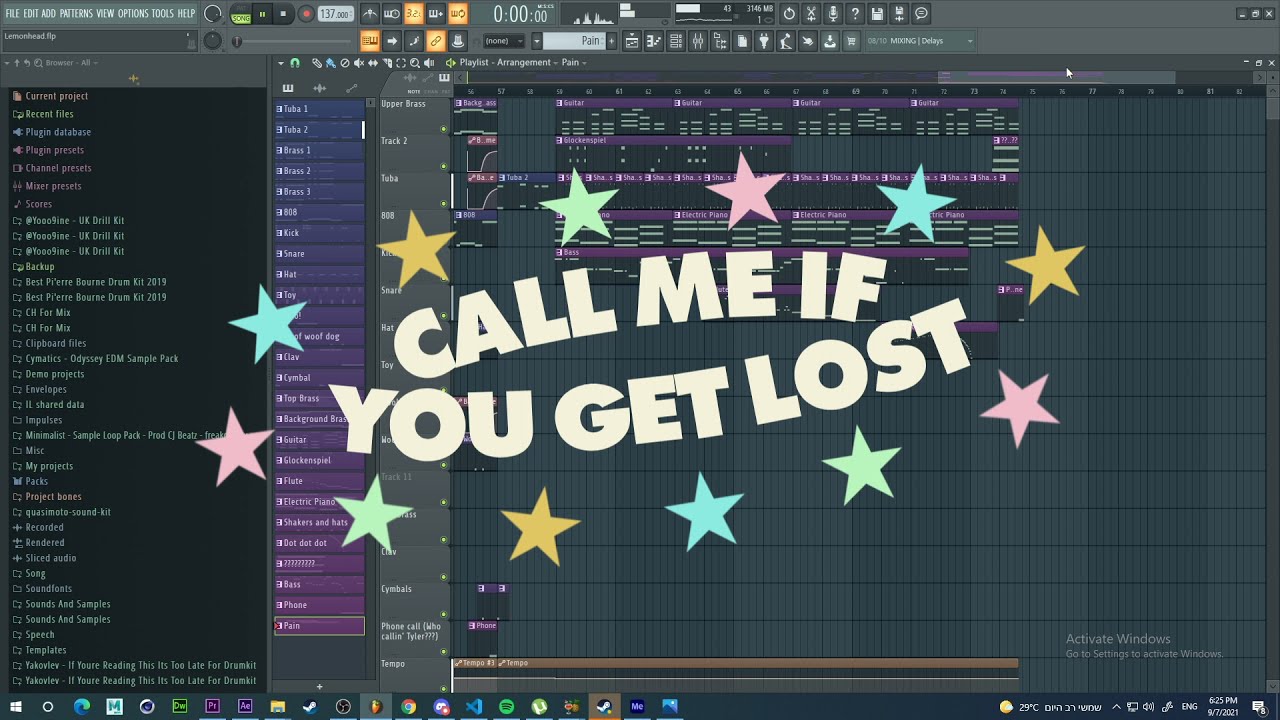 Tyler, The Creator - Lemonhead (FL Studio remake)