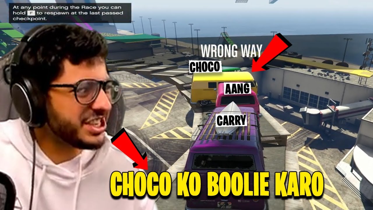 Choco Ko Boolie Karo GTA V Car Race | Carry Highlight